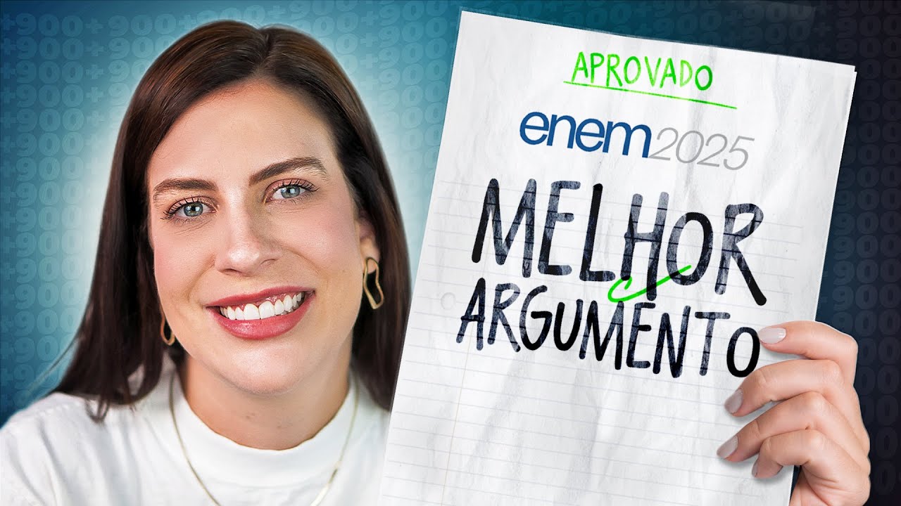O melhor argumento para a reda&ccedil;&atilde;o do Enem 2025