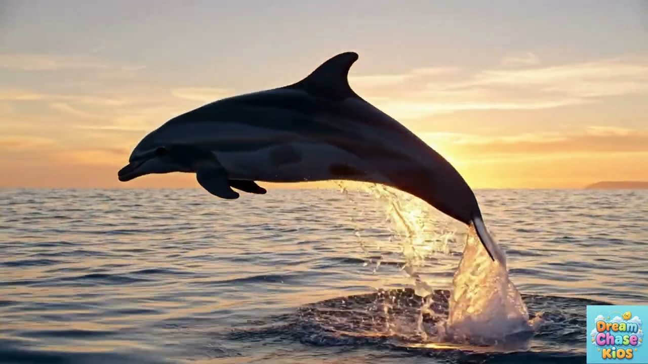 Dolphin Secret! 💤🐬 The Amazing Way Dolphins Sleep | Kids Learning 