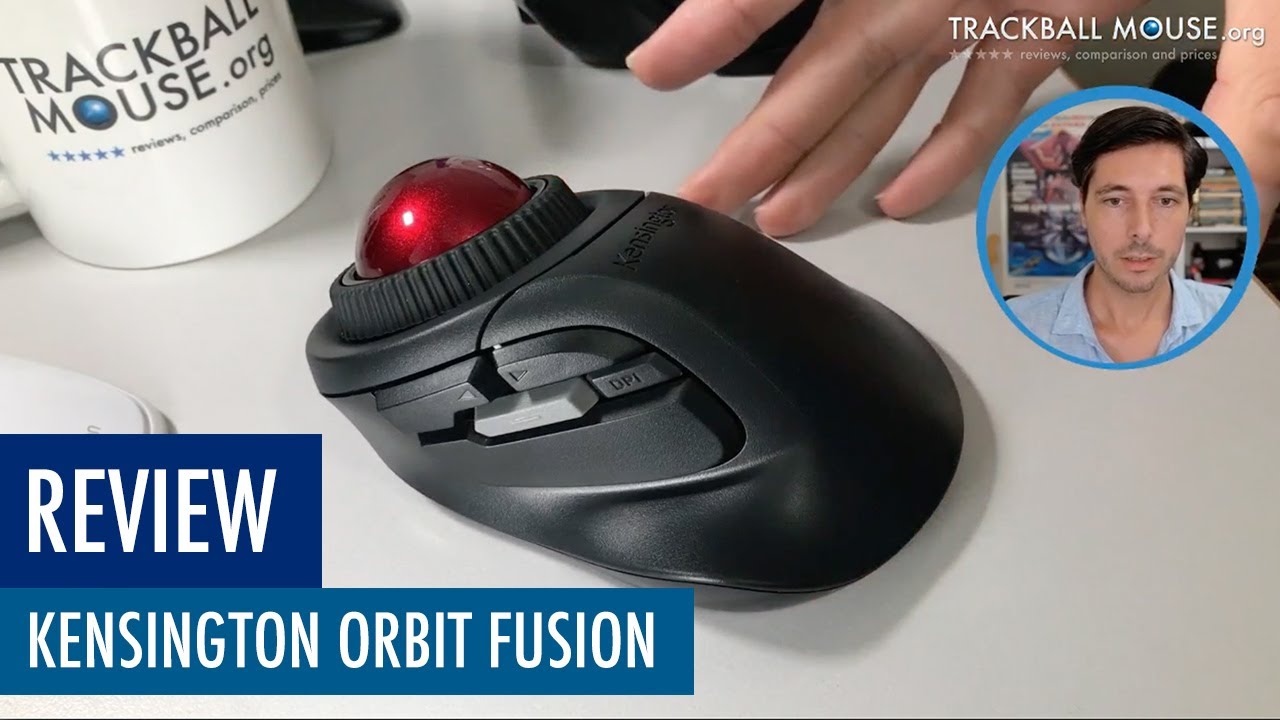 Беспроводной трекбол Kensington Orbit Fusion