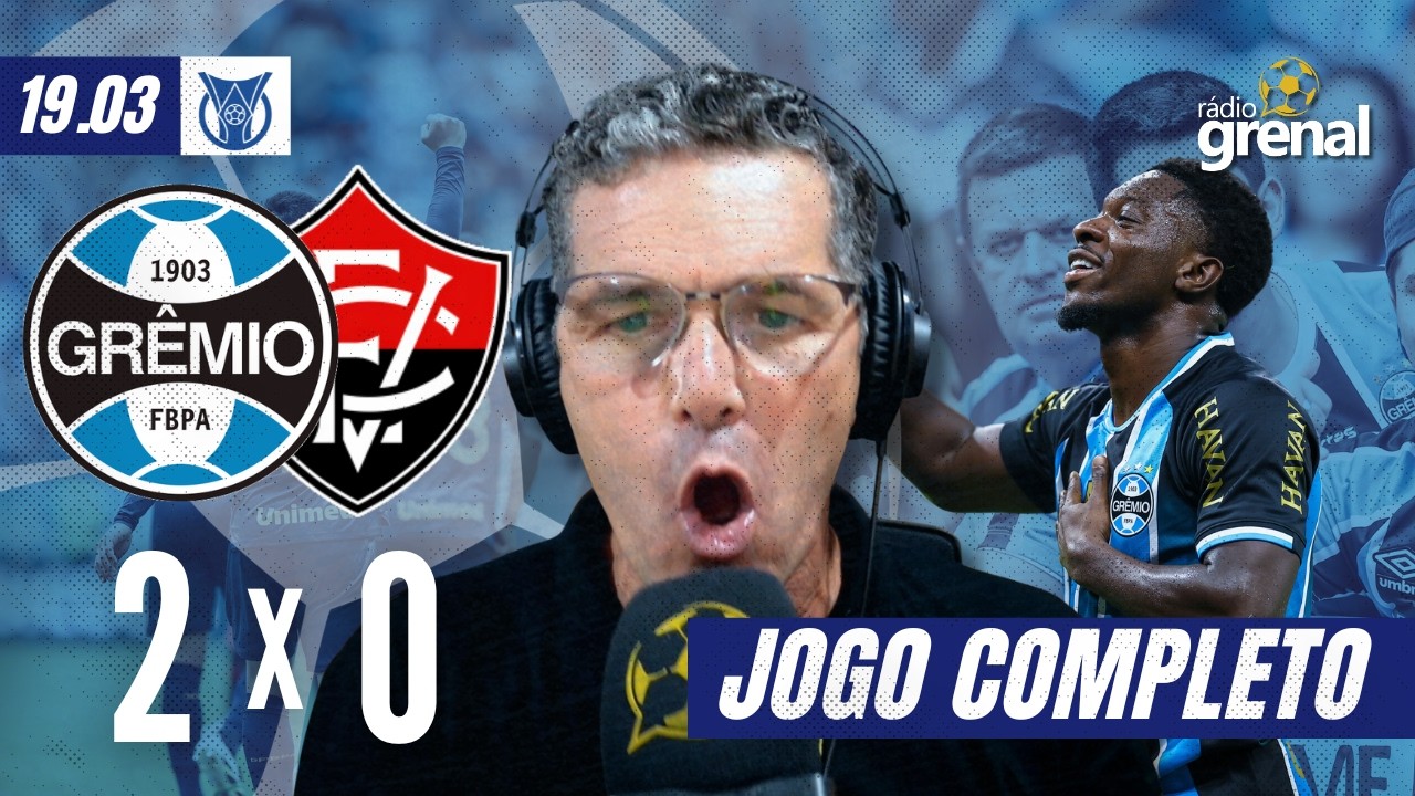 ESQUENTANDO O JOGO | GRÊMIO X VITÓRIA | BRASILEIRÃO | 19/03/26