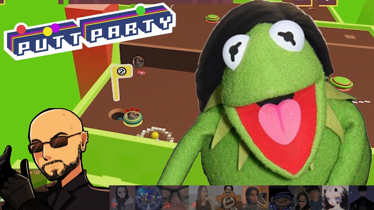 KERMIT IS A MENACE! - FIRST TIME PLAYING PUTT PARTY