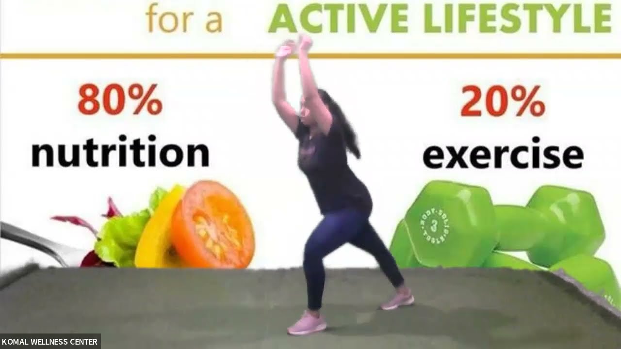 EASY WEIGHT LOSS WITH ARJUN BABA WORKOUT #weightloss  |KOMAL WELLNESS  Dm 📱 9284325200