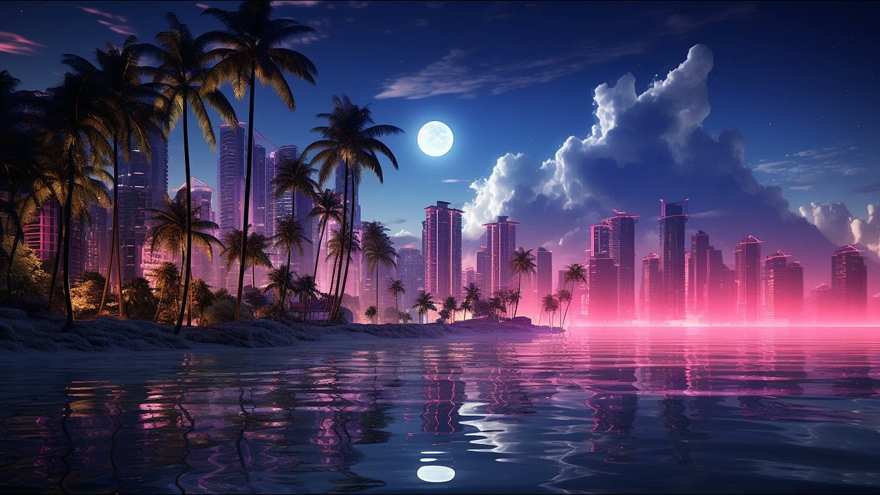Neon Miami - Synthwave Mix
