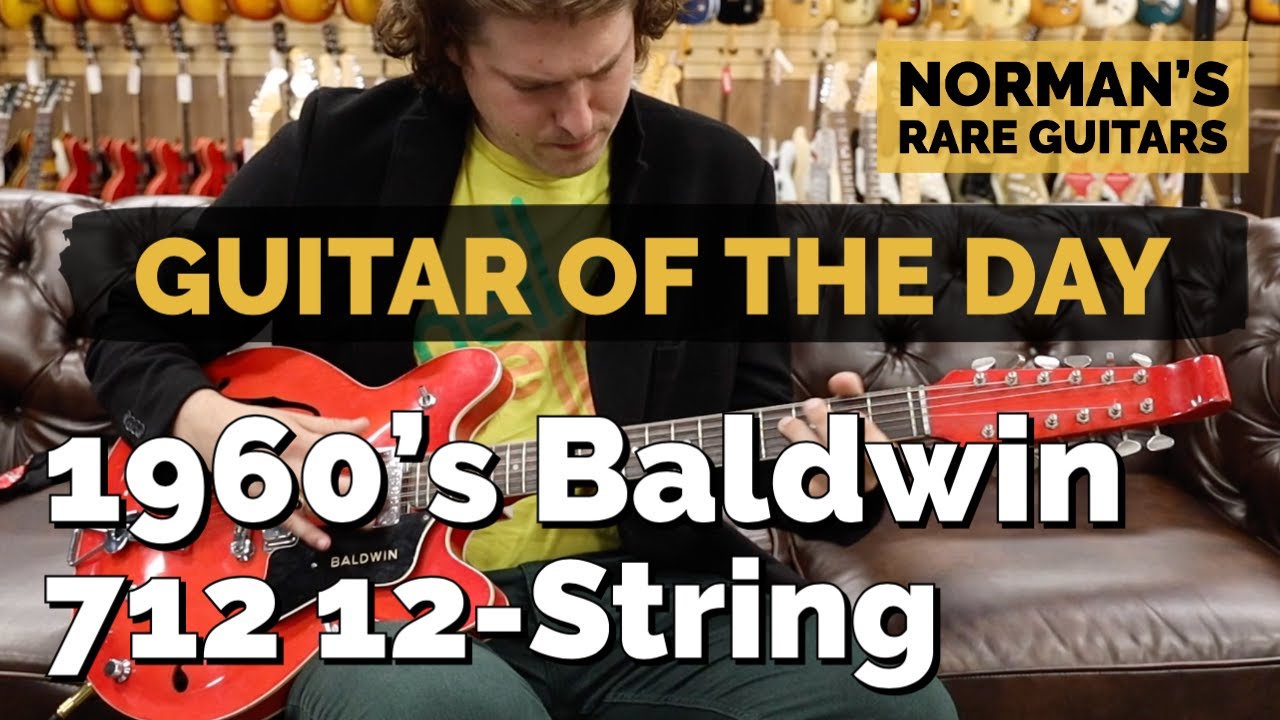 Guitar of the Day: 1960's Baldwin 712 12 String | Norman's Rare Guitars