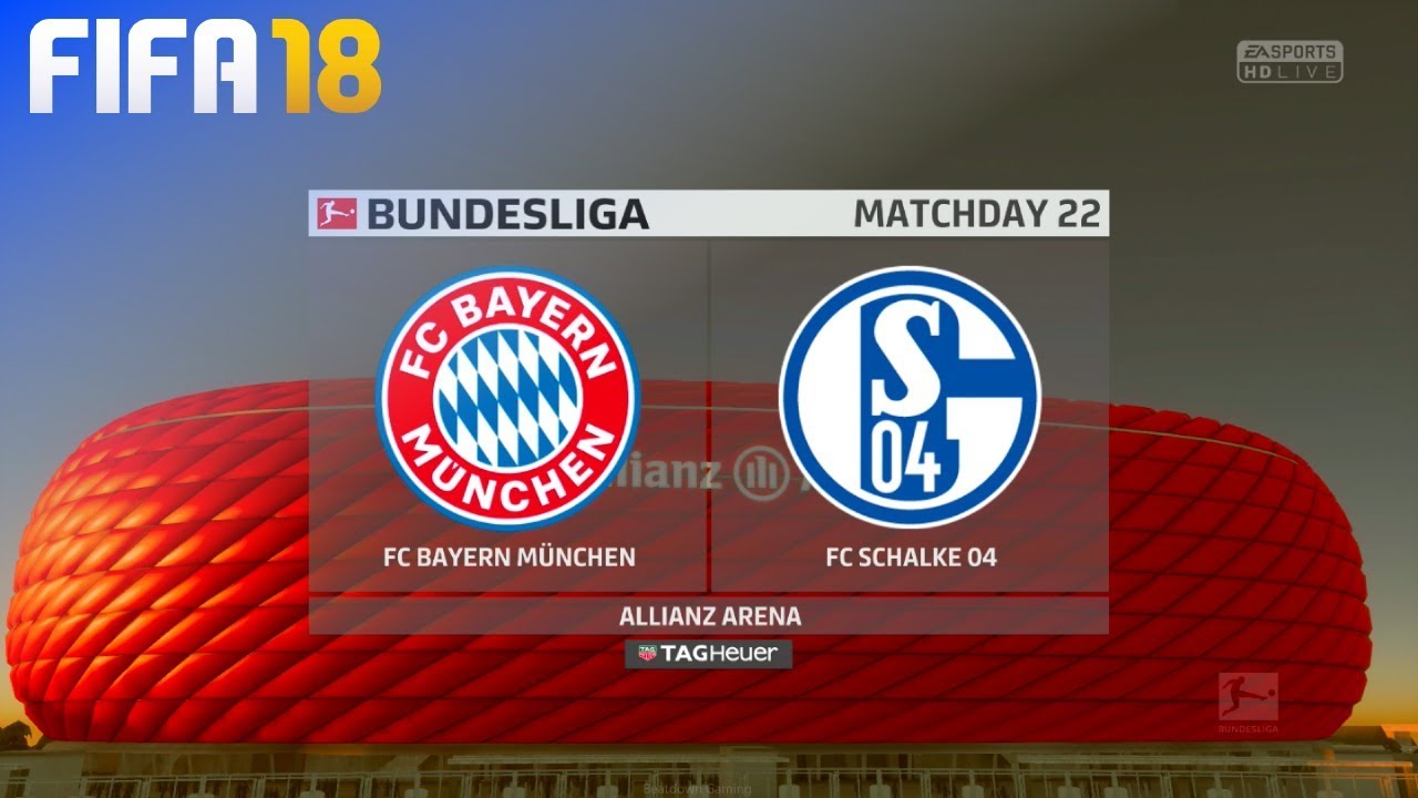 FIFA 18 - FC Bayern München vs. FC Schalke 04 @ Allianz Arena