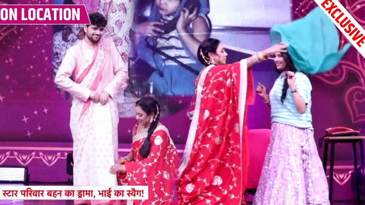 Star Parivaar Behen Ka Drama Bhai Ka Swag | Abhira Ne Bachapan Look Ko Kiya Recreate | On Location