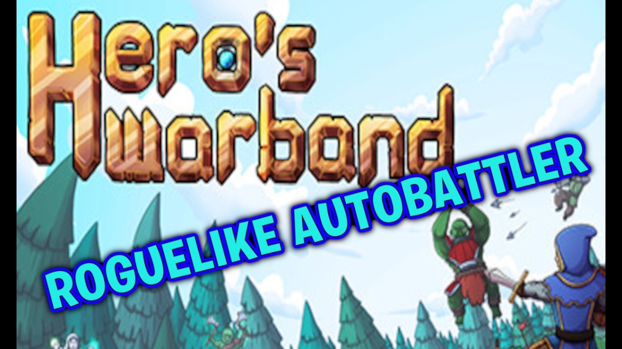 NEW Survival Autobattler Let's Play Hero's Warband