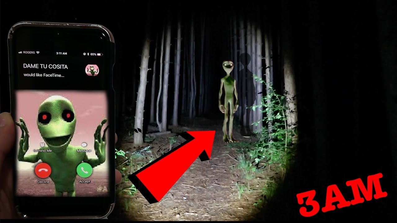 Вызов Дамы Ту Коситы по FaceTime в лесу Слендермена | Я нашёл Даму Ту Коситу в лесу