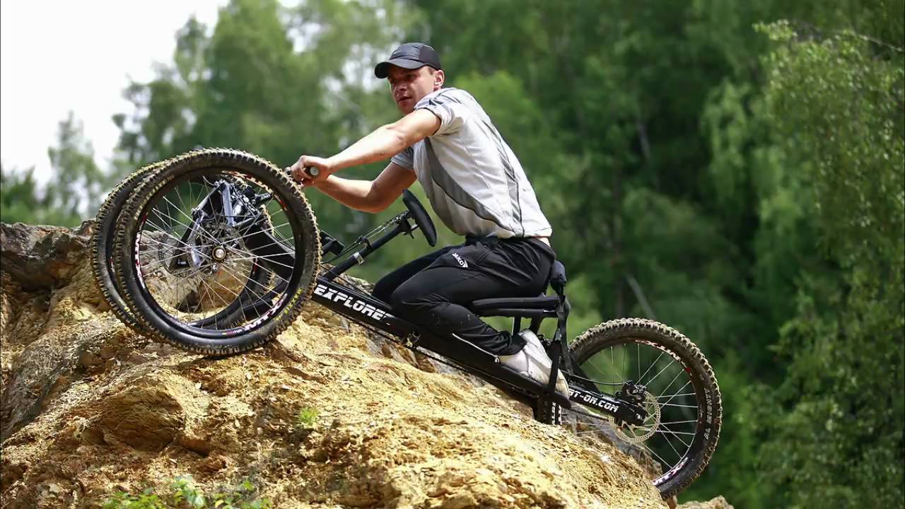 EXPLORER II   -  mountain handbike for handicapped