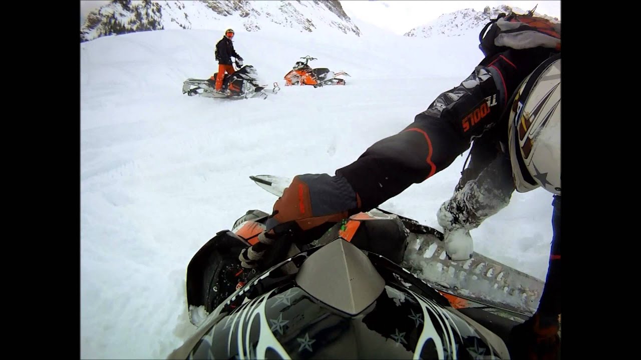 Sledding Golden B C   Gorman Lake March 22 2015