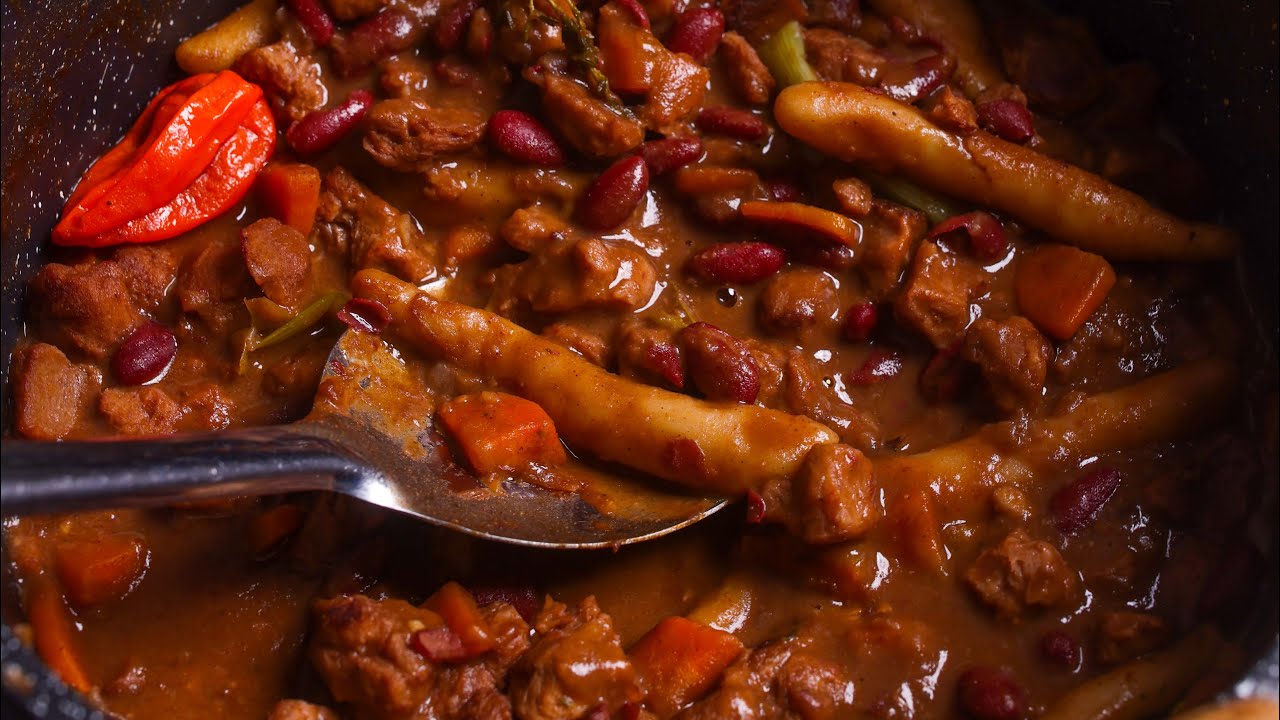 Vegan Stew Peas w/Plantain