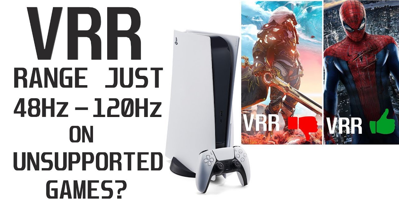Диапазон PS5 VRR всего от 48 Гц до 120 Гц в неподдерживаемых играх?