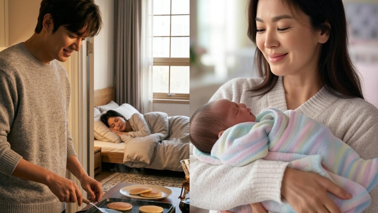 Song hye kyo and baby Sleepless Nights,  Lee Min-ho's Breakfast Gesture