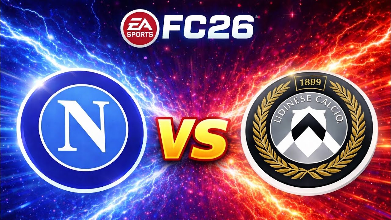 Napoli vs Udinese - Full Match Gameplay | EA SPORTS FC 26