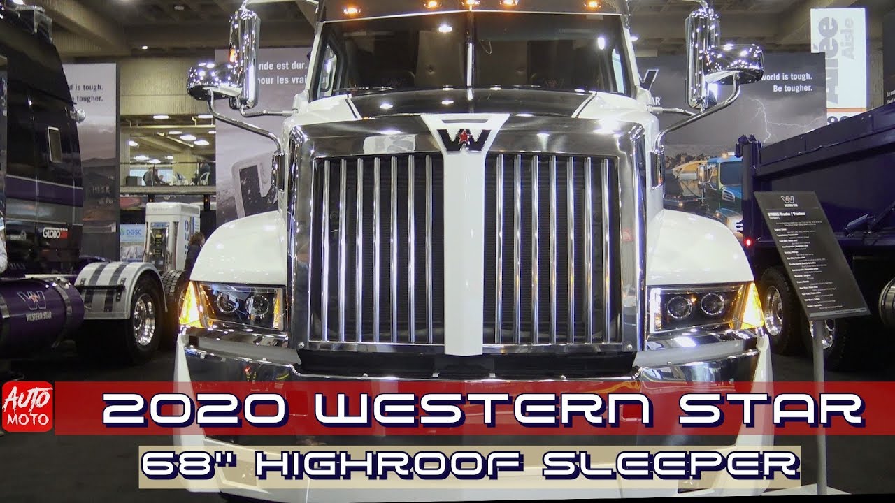 2020 Western Star 5700XE Tractor 68'' HigRoof Sleeper - Exterior And Interior - ExpoCam 2019