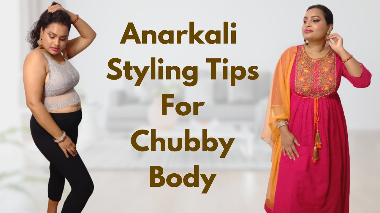 *Hindi* Anarkali Styling Tips For Plus Size Women | How To Look Slim In Anarkali