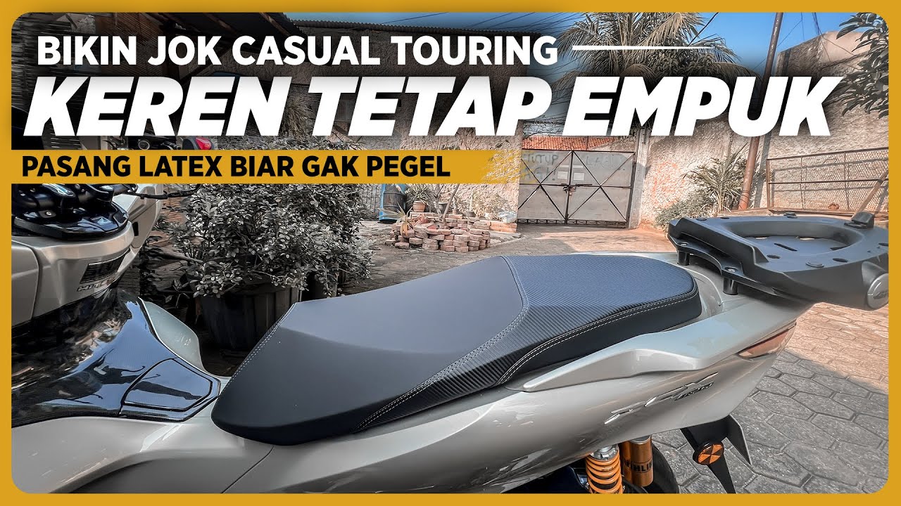 BIKIN JOK MOTOR TOURING | Papasan tetap empuk by Choki Jok | MSRG