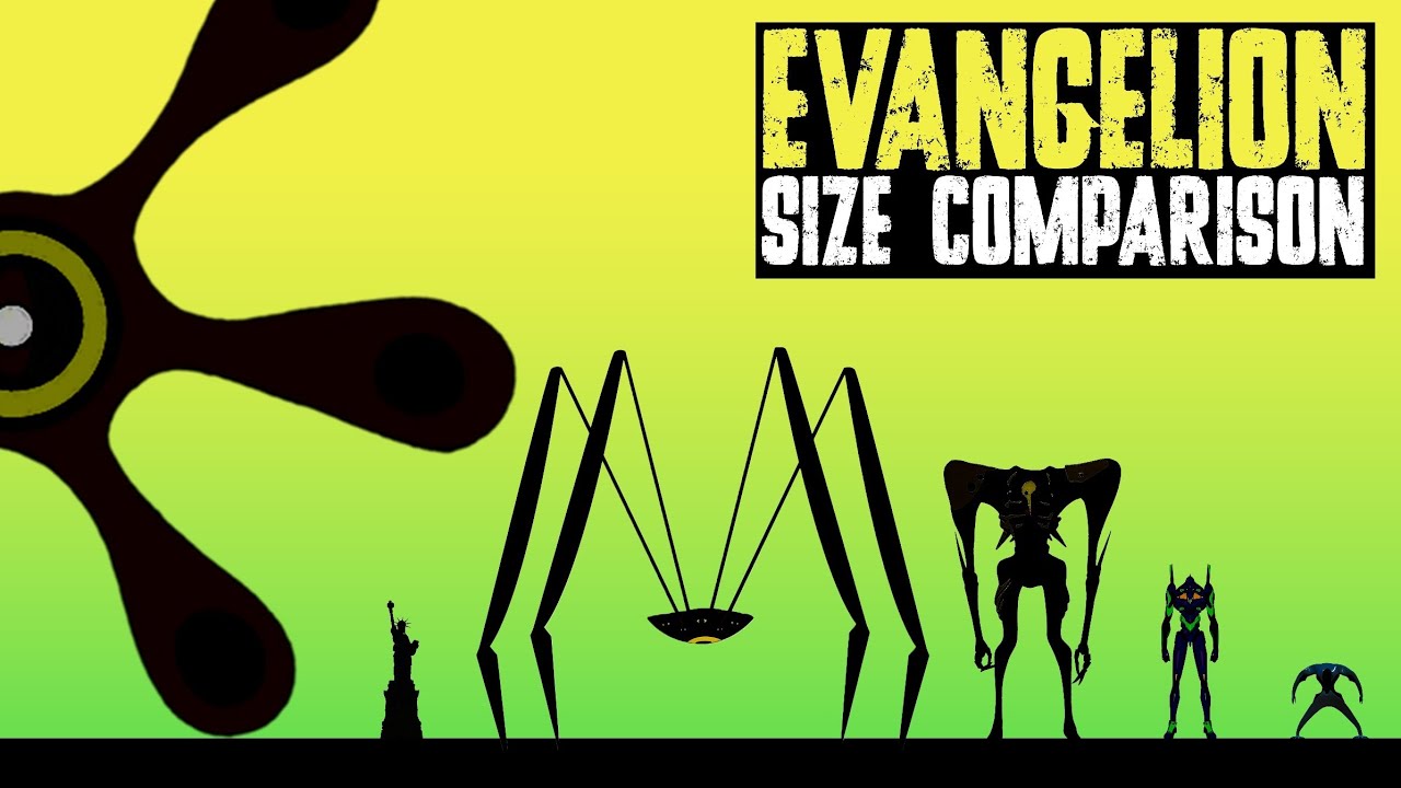 Neon Genesis Evangelion Size Comparison