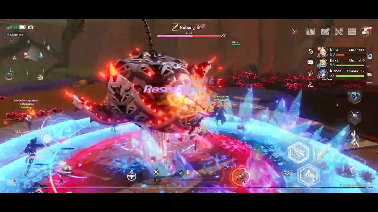 All World Boss Rush - Robarg - GENGKAPAK Crew SEA Oneiros Server (Part 1/4)