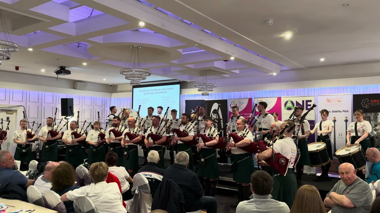 St Laurence O’Toole Pipe Band - Children’s Cancer Charity Concert 2025 - Hornpipes
