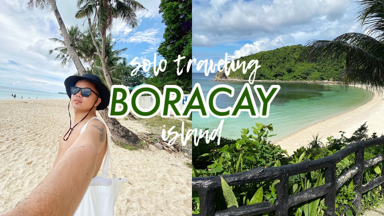 solo traveling the most beautiful island in the Philippines - Boracay! 🇵🇭