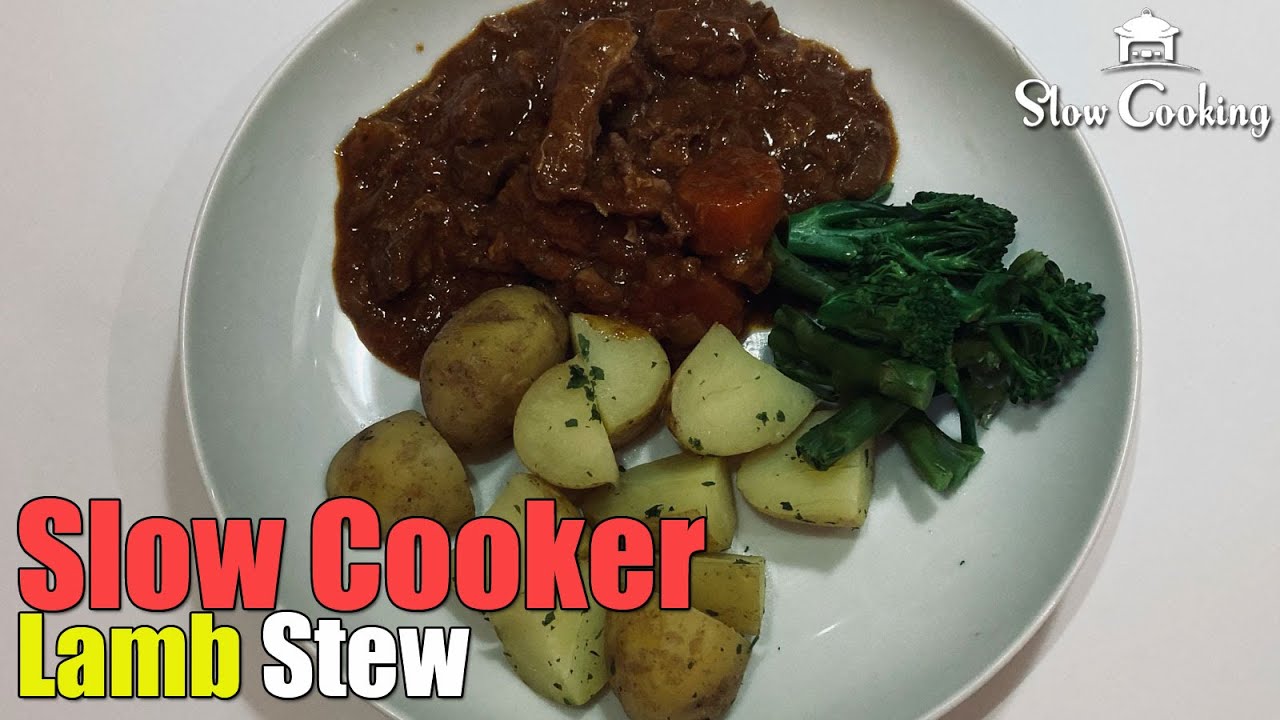 A Beautiful Slow Cooker Lamb Stew