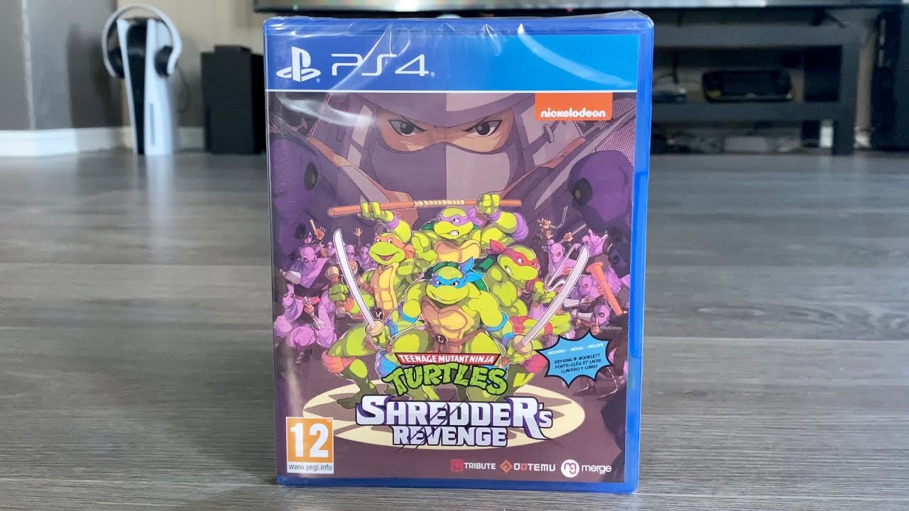 Teenage Mutant Ninja Turtles - Shredders Revenge Unboxing ASMR - PlayStation 4
