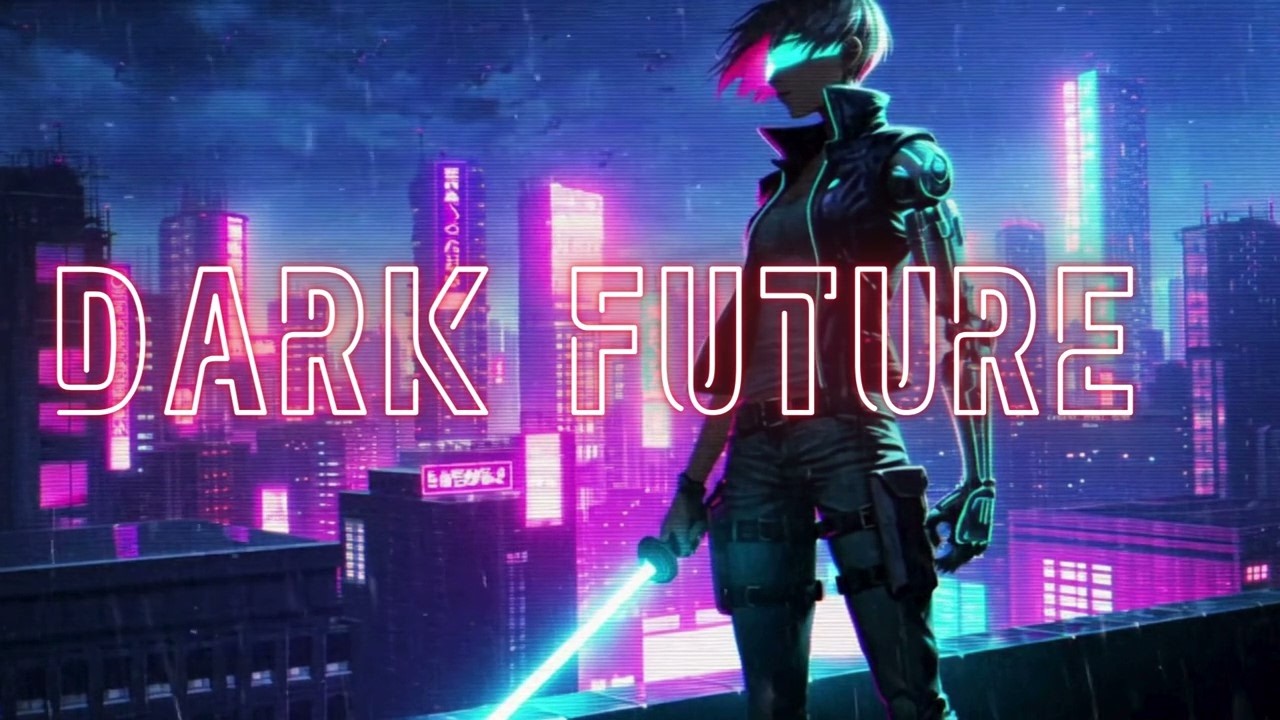 Dark Future | Dark Cyberpunk Synthwave | 1 Hour Futuristic Bass Mix | Deep Pulsing Night Vibes