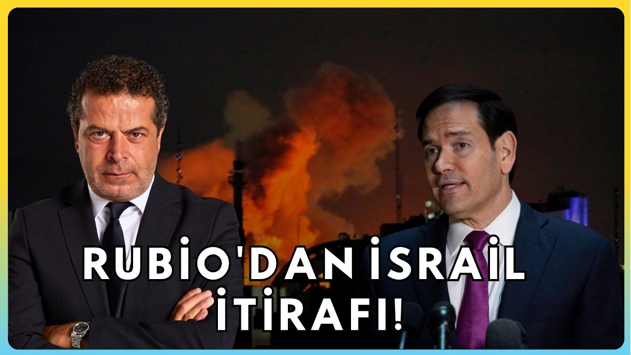 Rubio'dan 'İsrail Vurdu' İtirafı!