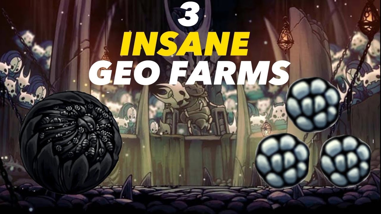 Hollow Knight - 3 Insane Geo Farms (Earn Thousands!)