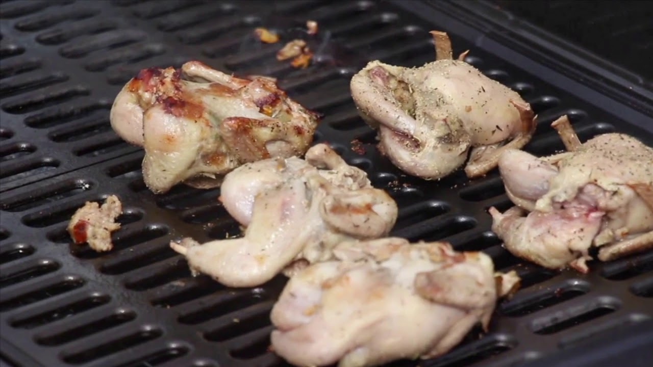 Easy to Make - Stuffed and Grilled Quail: