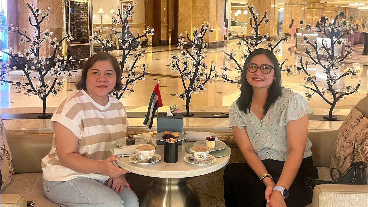 Welcome to 🇦🇪 Ateh Angy!❤️ Exploring Emirates Palace and Grand Mosque 🕌❤️