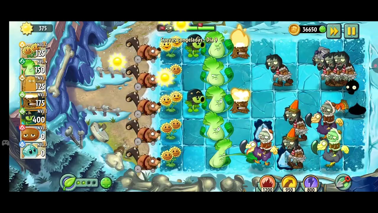 C7 T2 iceberg Plantas VS zombies la serie..
