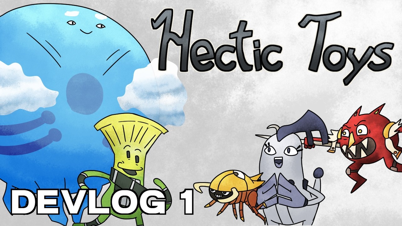 Making a Creature Collecting Roguelike in Godot - Hectic Toys Devlog #1