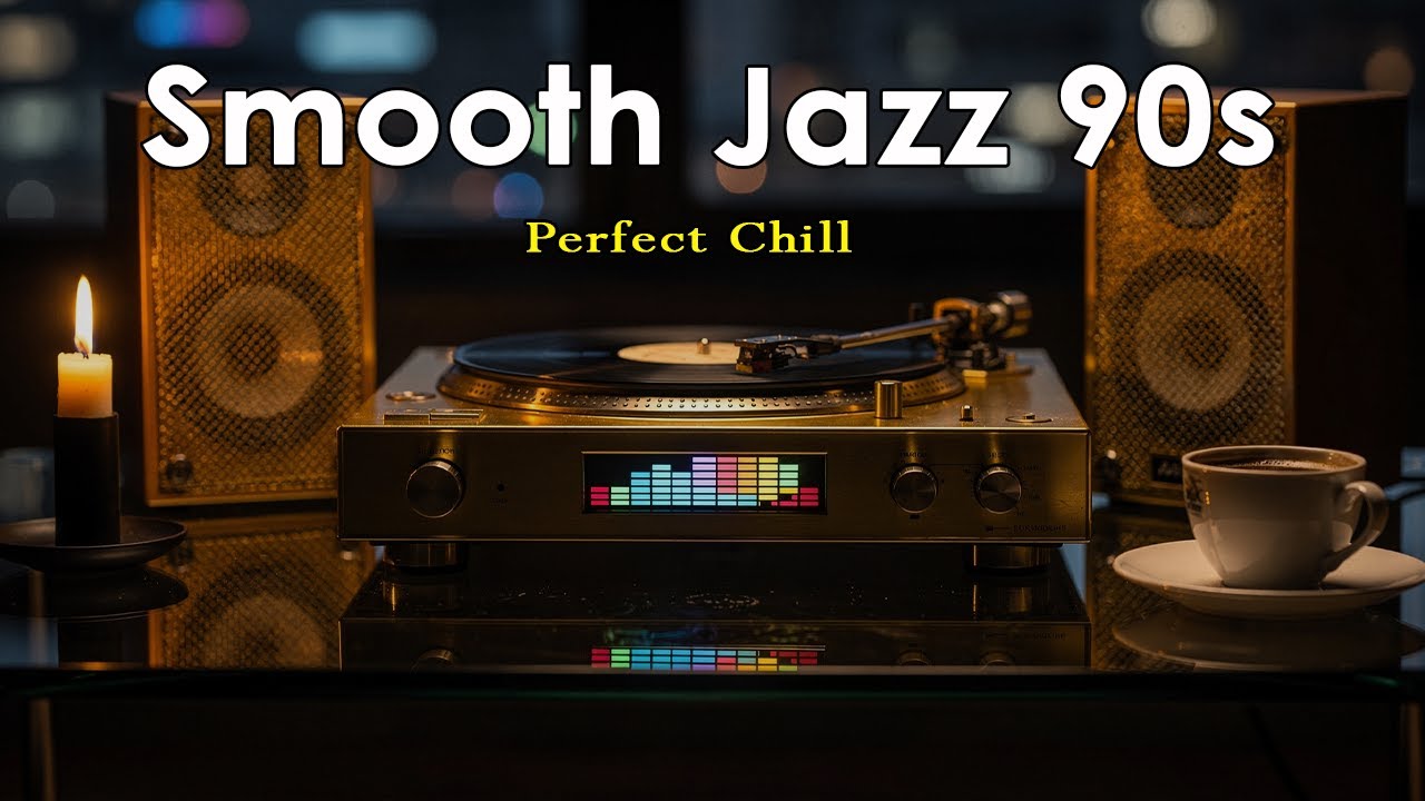 Smooth Jazz Vibes 90s 🎷Relaxing Background Music for Work, Study & Deep Focus 🎼🎧