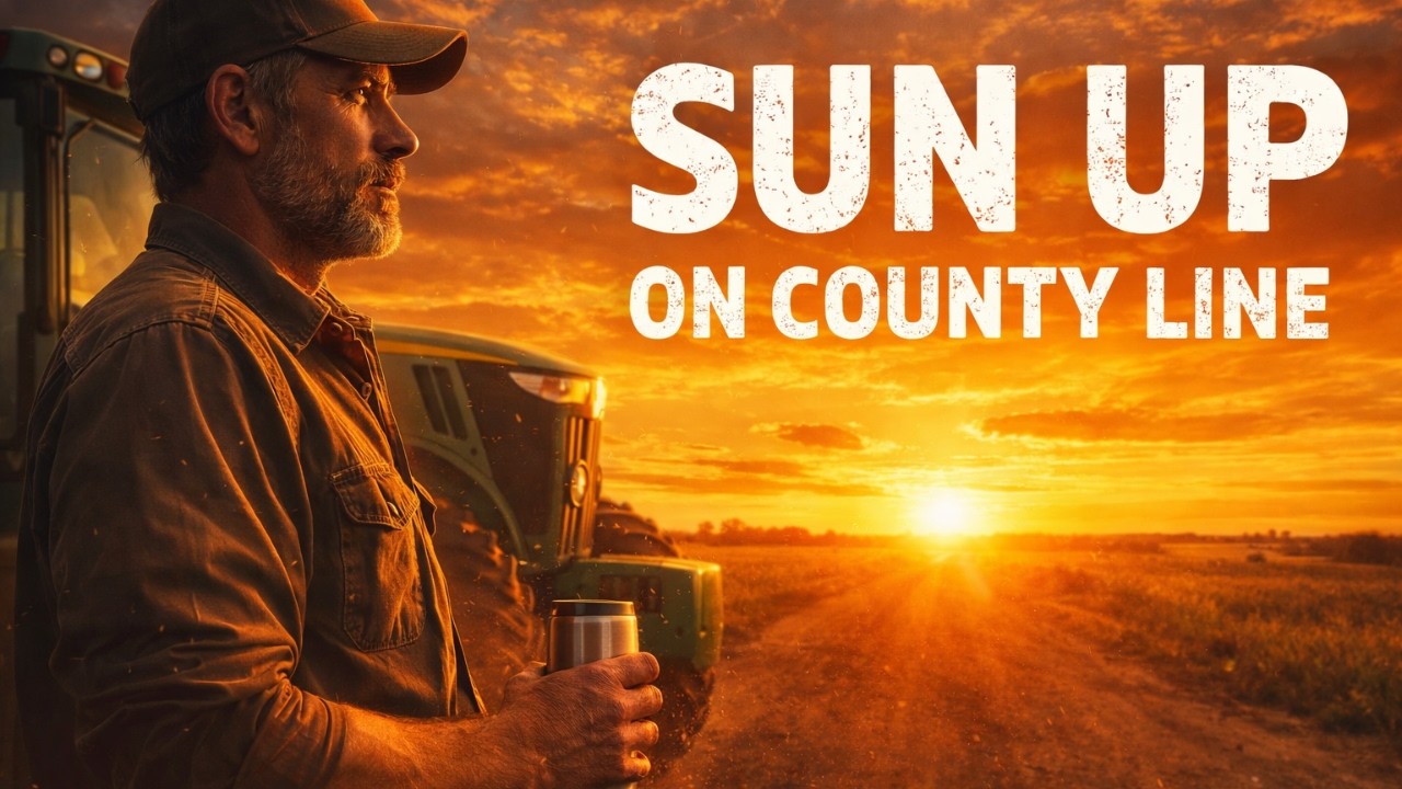 SUN UP ON COUNTY LINE 🌅 | A True American Country Sunrise Anthem