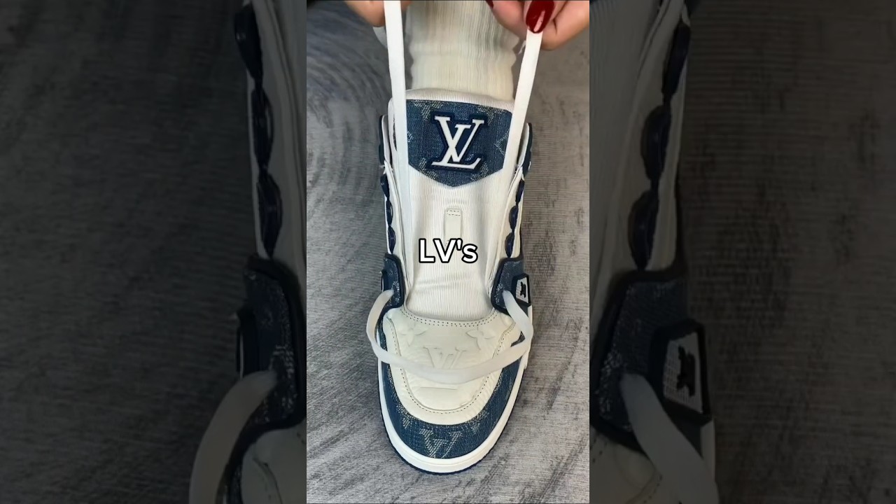 How to lace LV Trainers(Best Way) 