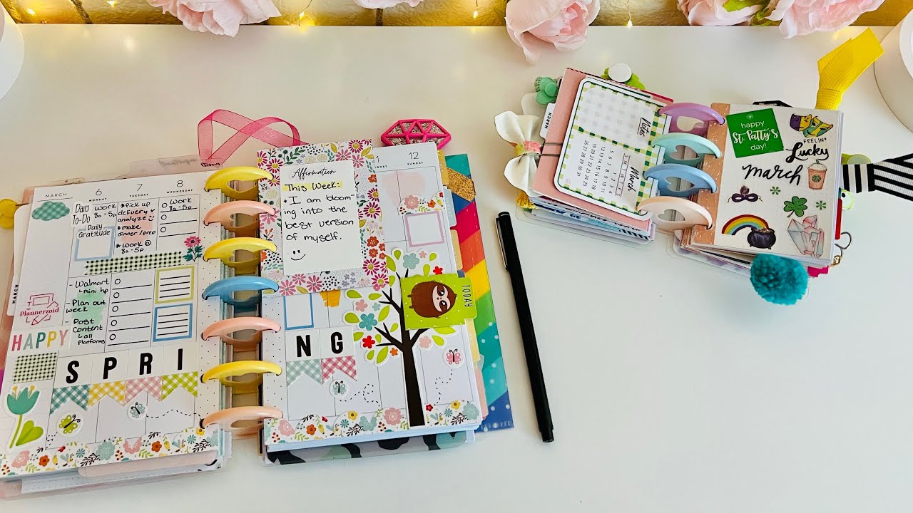 I Got a New Planner!!!  Mini Happy Planner Flipthrough