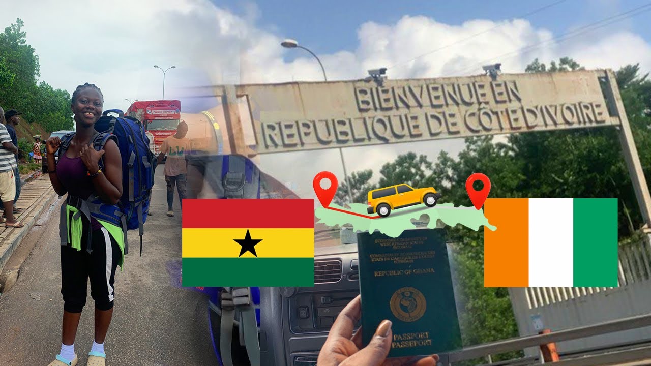 MOVING From KUMASI GHANA to CÔTE D’IVOIRE || 16 Hours Road Trip~ Budget and Tips || IVORY COAST🇨🇮