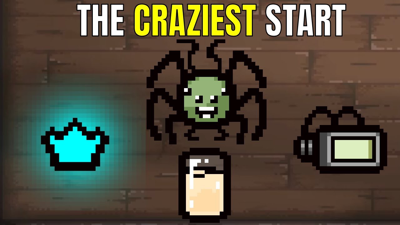Crazy first floor luck! || Modded Isaac