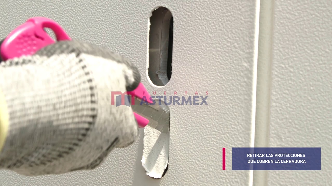 13 INSTALACIÓN PUERTA DOBLE