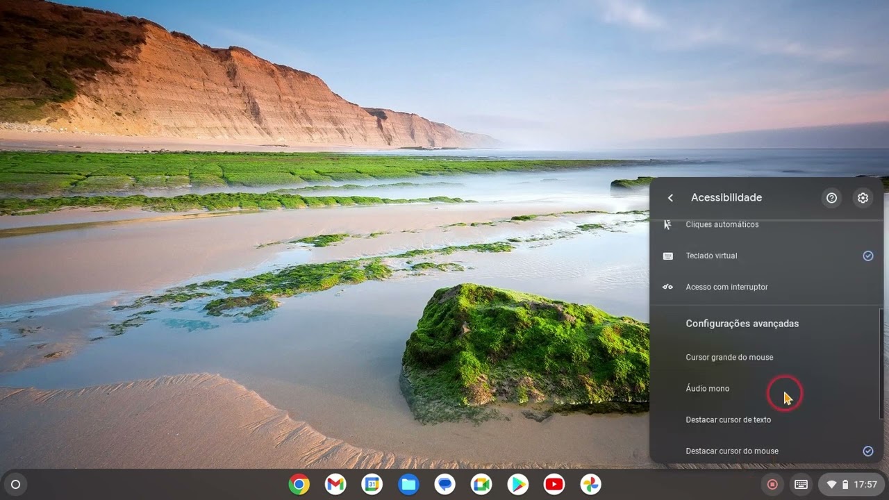 Como usar as configurações do Chromebook sem som msm