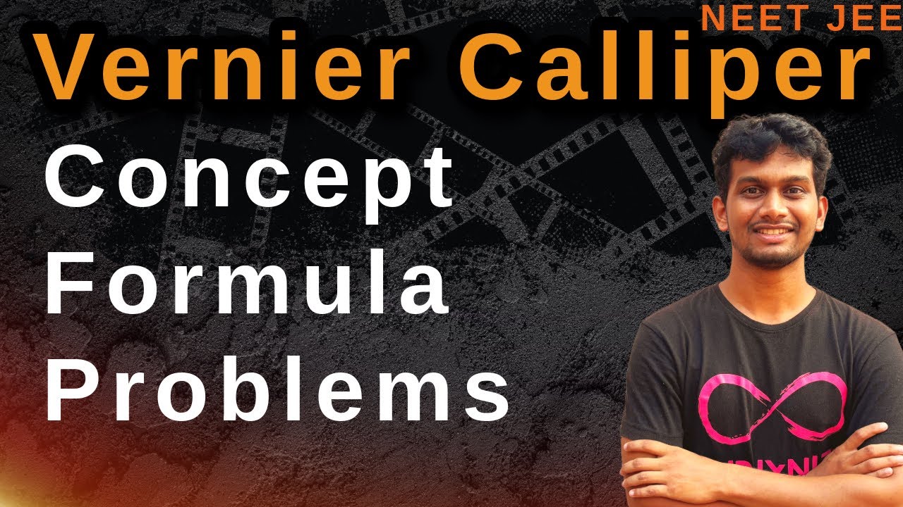 Vernier calliper| Concept Formula problem solving| least count| NEET JEE Physics Tamil