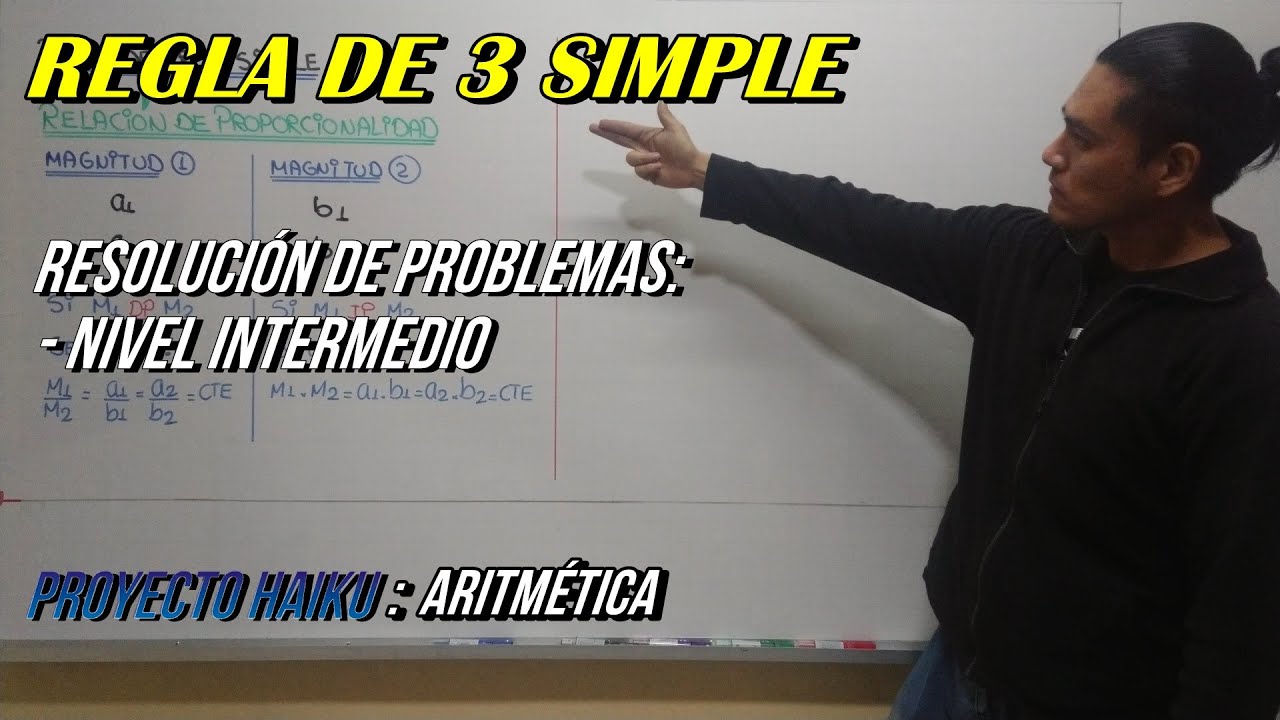 REGLA DE TRES SIMPLE | PROBLEMAS INTERMEDIOS