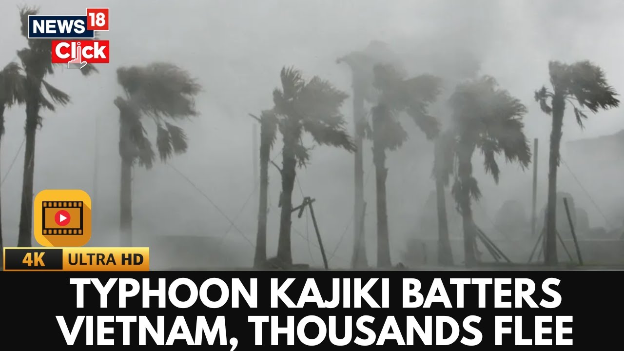 Typhoon Kajiki Hits Central Vietnam, Heavy Rains-Triggered Floods Cause 3 Deaths | 4K Video | N18G
