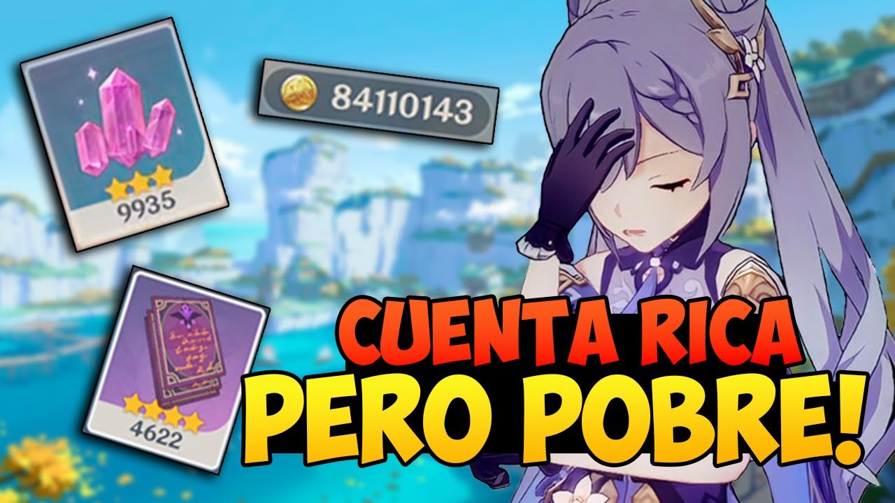 LA CUENTA MÁS RICA Y A LA VEZ MÁS POBRE QUE JAMÁS VERÁS! | Genshin Impact