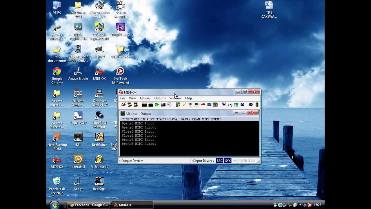 MIDI OX-TRANSFERENCIA DE DATOS 2