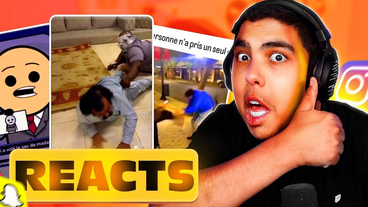 On réagit aux reels les plus perchés d’Insta et Snap 😂📱 - REACT