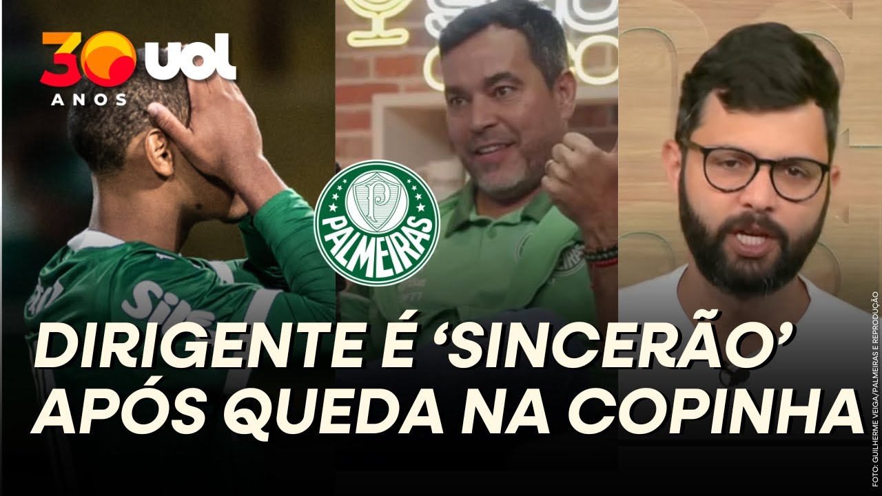 COORDENADOR DA BASE DO PALMEIRAS CRITICA FUTEBOL JOGADO APÓS ELIMINAÇÃO NA COPINHA