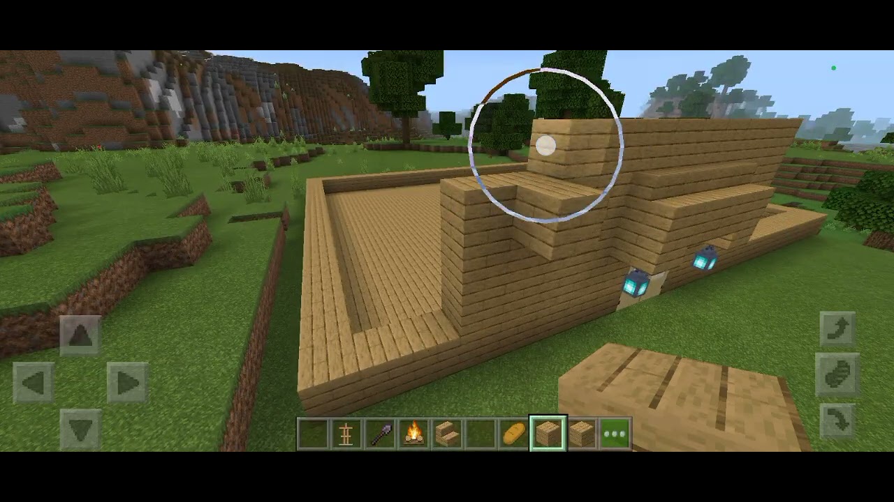 (Construyendo mi casa en minectraft 🪓⛏️👍🙂) 